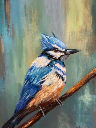 Picture of Blue Jay 16"x19"